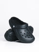 CROCS WOMENS CROCS CLASSIC LINED CLOGS - BLACK - Boathouse