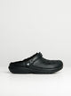 CROCS MENS CROCS CLASSIC LINED CLOGS - BLACK - Boathouse