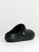 CROCS MENS CROCS CLASSIC LINED CLOGS - BLACK - Boathouse