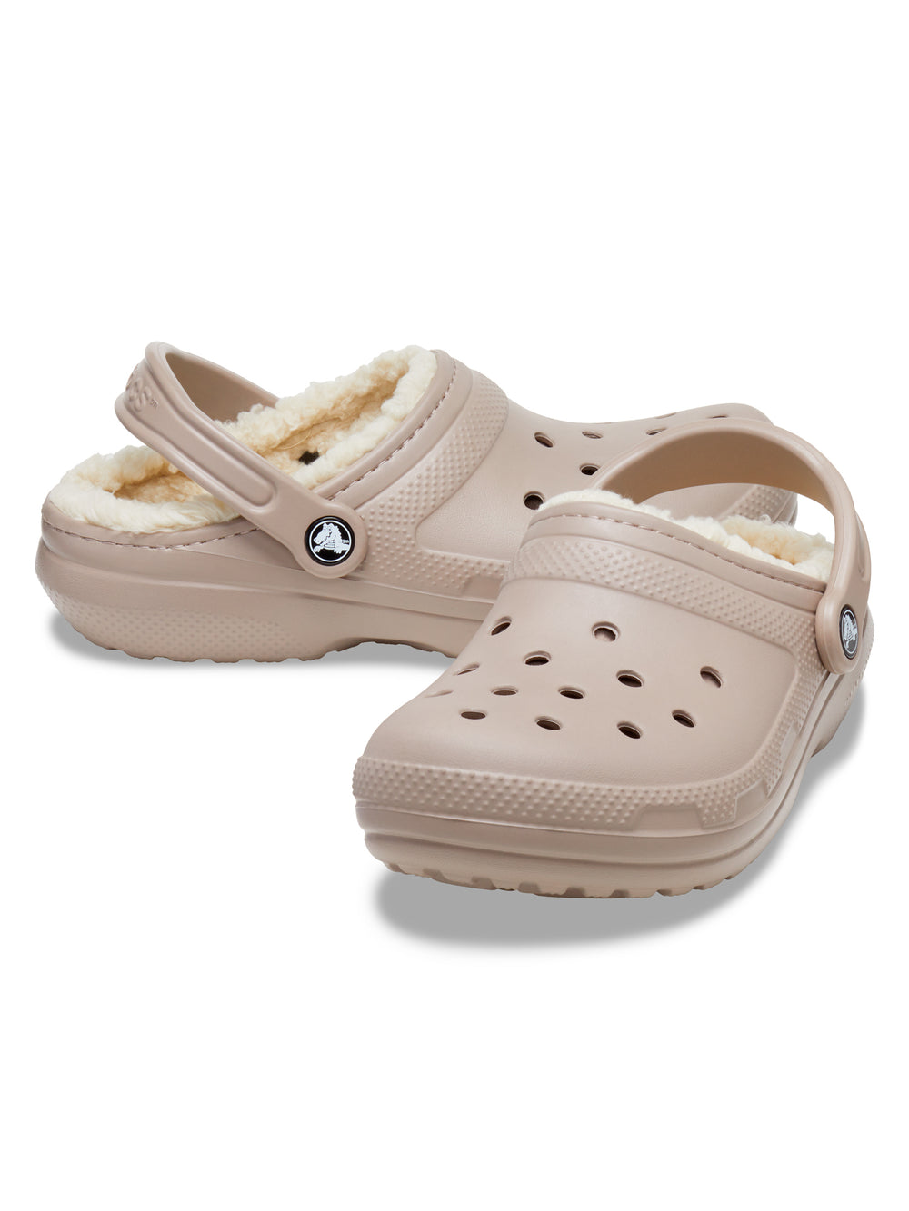 MENS CROCS CLASSIC LINED CLOG - MUSHROOM - CLEARANCE