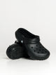 CROCS KIDS CLASSIC LINED KIDS CLOG - BLACK