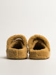 CROCS WOMENS CROCS CLASSIC COZZZY SLIPPER - WHEAT - Boathouse