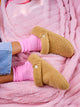 CROCS WOMENS CROCS CLASSIC COZZZY SLIPPER - WHEAT - Boathouse