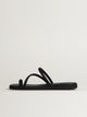 CROCS WOMENS CROCS MIAMI TOE LOOP SANDAL - BLACK - Boathouse