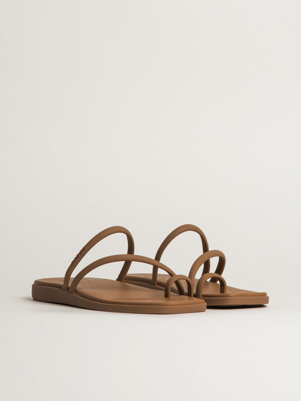 CROCS WOMENS CROCS MIAMI TOE LOOP SANDAL - CHOCOLATE - Boathouse