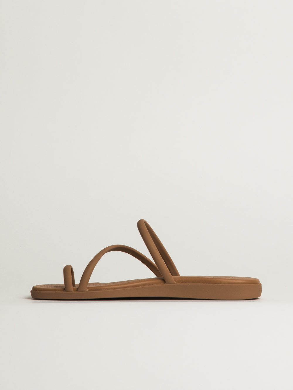 WOMENS CROCS MIAMI TOE LOOP SANDAL - CHOCOLATE
