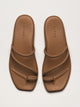 CROCS WOMENS CROCS MIAMI TOE LOOP SANDAL - CHOCOLATE - Boathouse