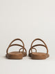CROCS WOMENS CROCS MIAMI TOE LOOP SANDAL - CHOCOLATE - Boathouse
