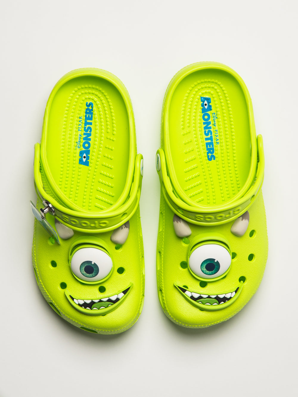 WOMENS CROCS MONSTERS INC MIKE CLASSIC CLOG - LIME GREEN
