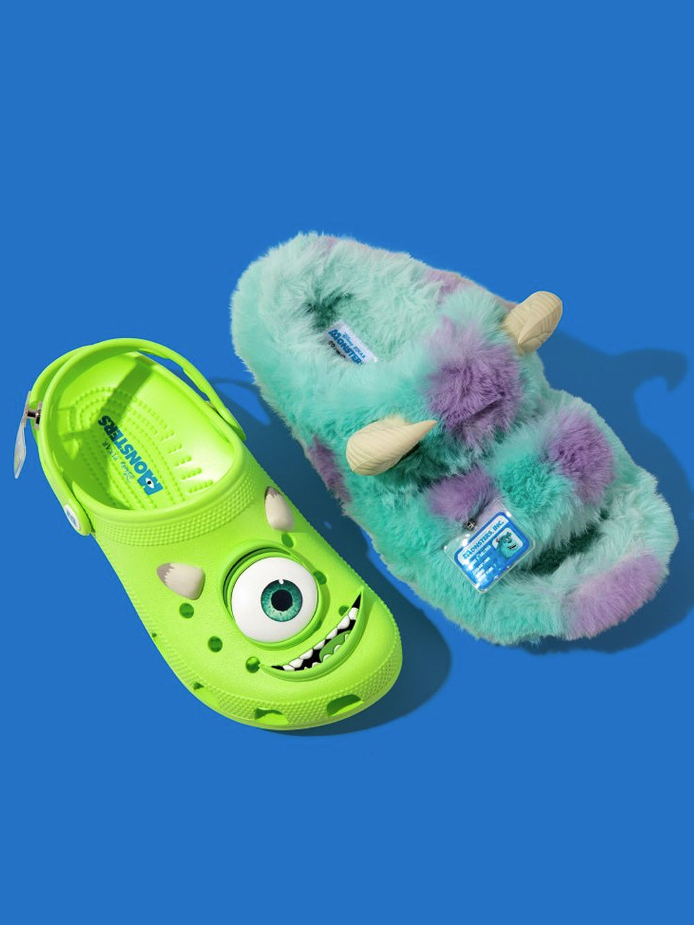 WOMENS CROCS MONSTERS INC MIKE CLASSIC CLOG - LIME GREEN