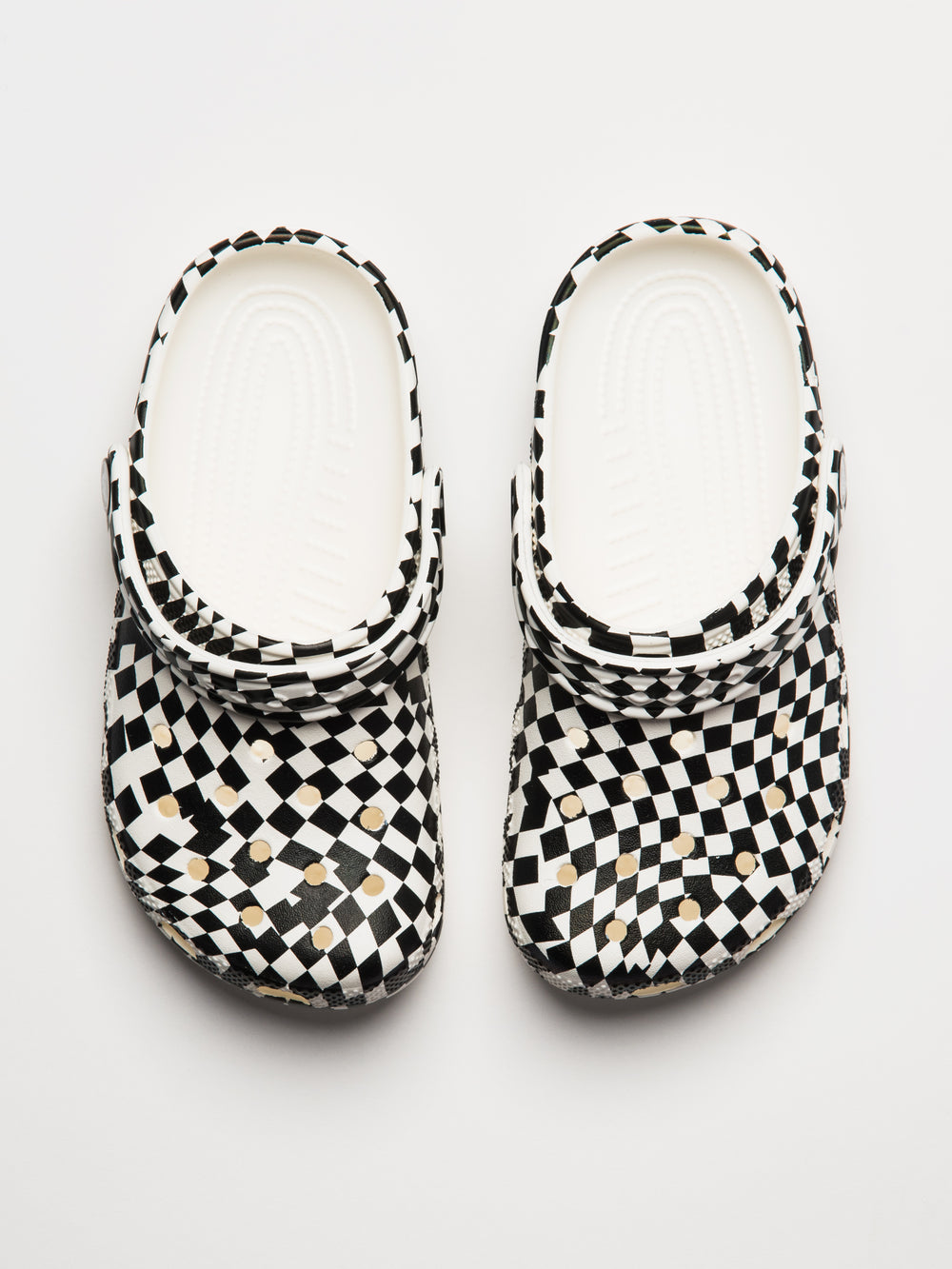 KIDS CROCS CLASSIC WARPED CHECKER CLOG