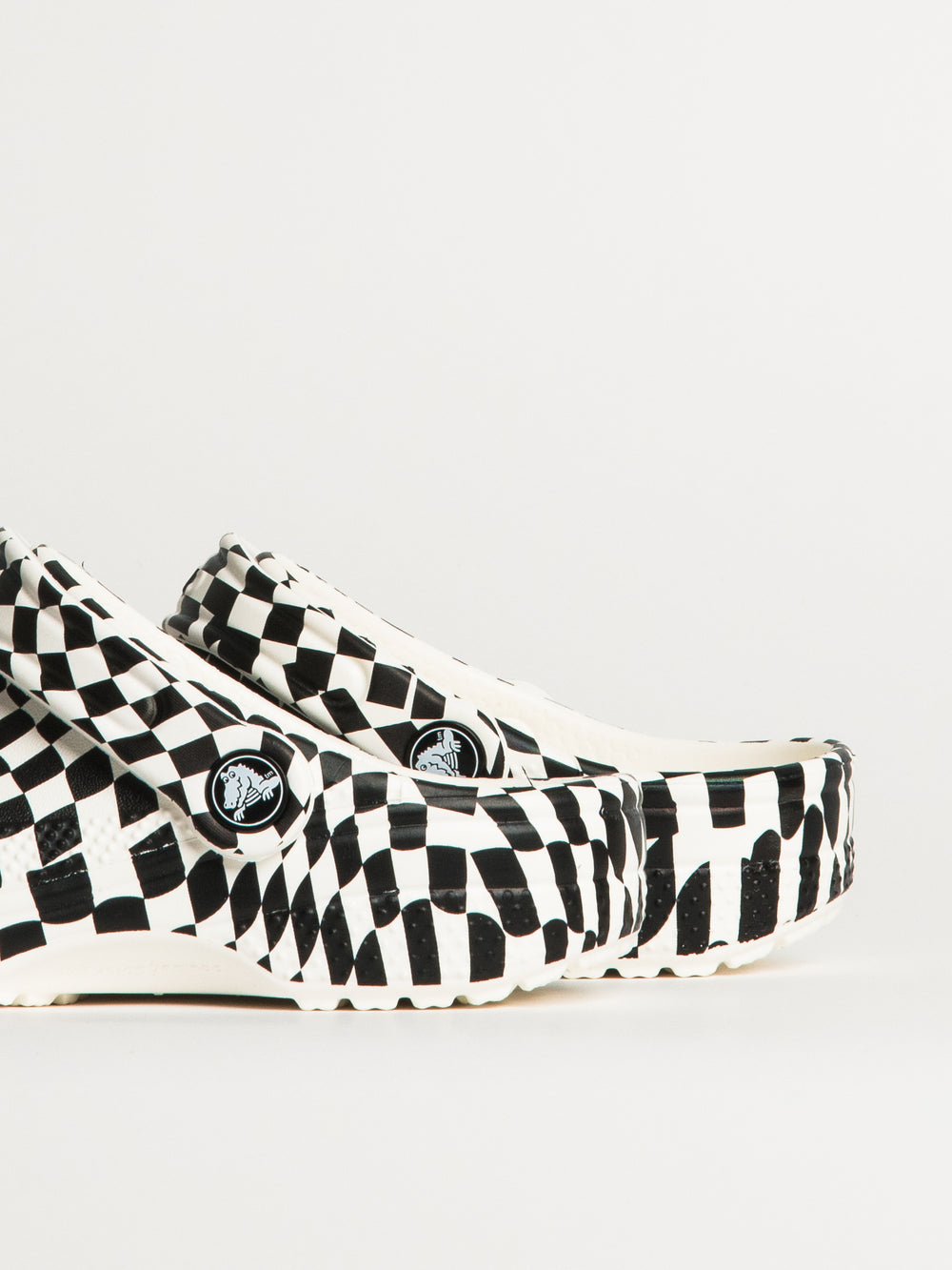 KIDS CROCS CLASSIC WARPED CHECKER CLOG