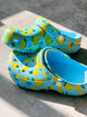 CROCS WOMENS CROCS CLASSIC FRESH FRUITS CLOG - BLUE - Boathouse