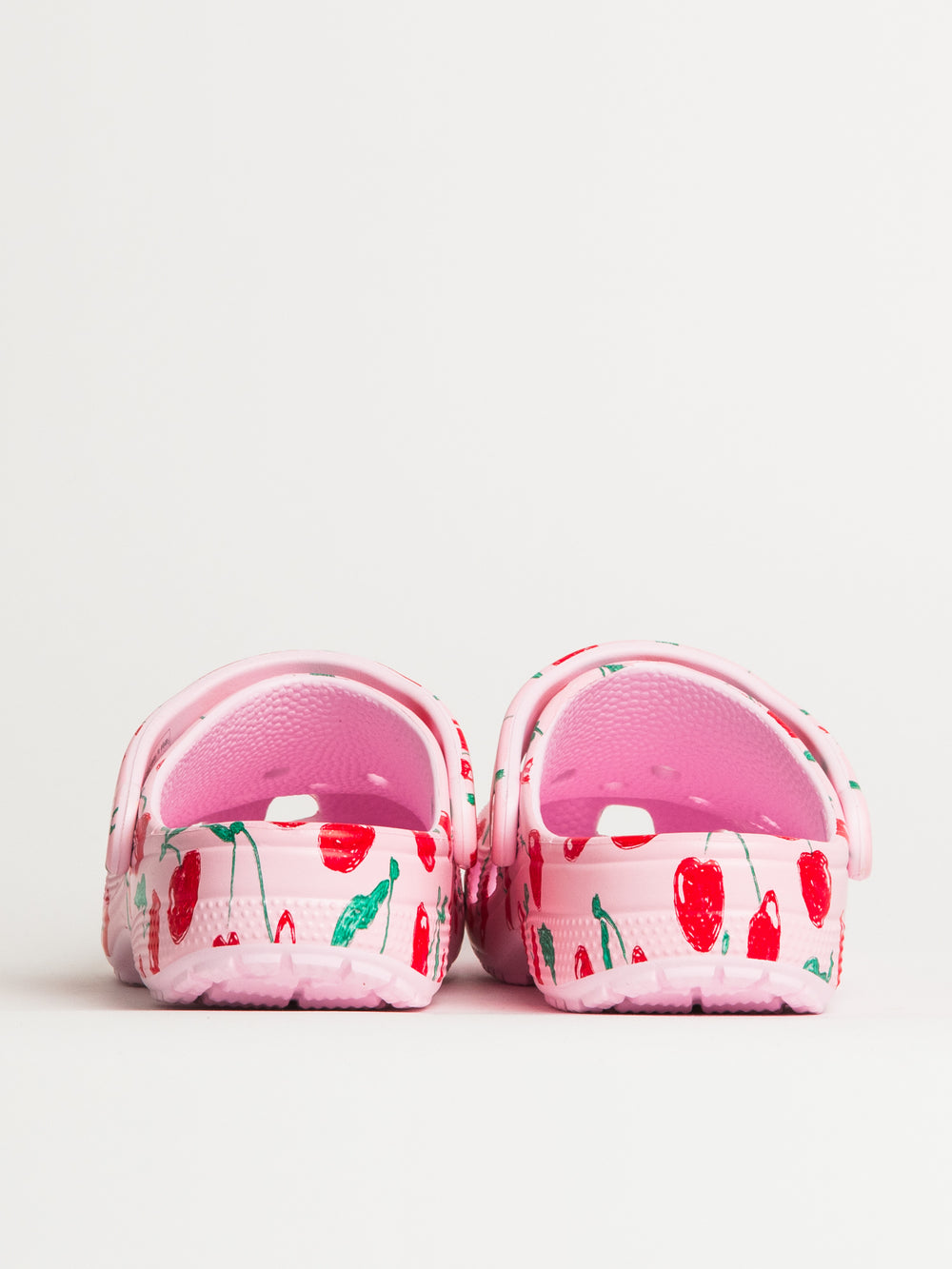 WOMENS CROCS CLASSIC FRESH FRUITS CLOG - ROSE