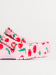 CROCS WOMENS CROCS CLASSIC FRESH FRUITS CLOG - ROSE - Boathouse