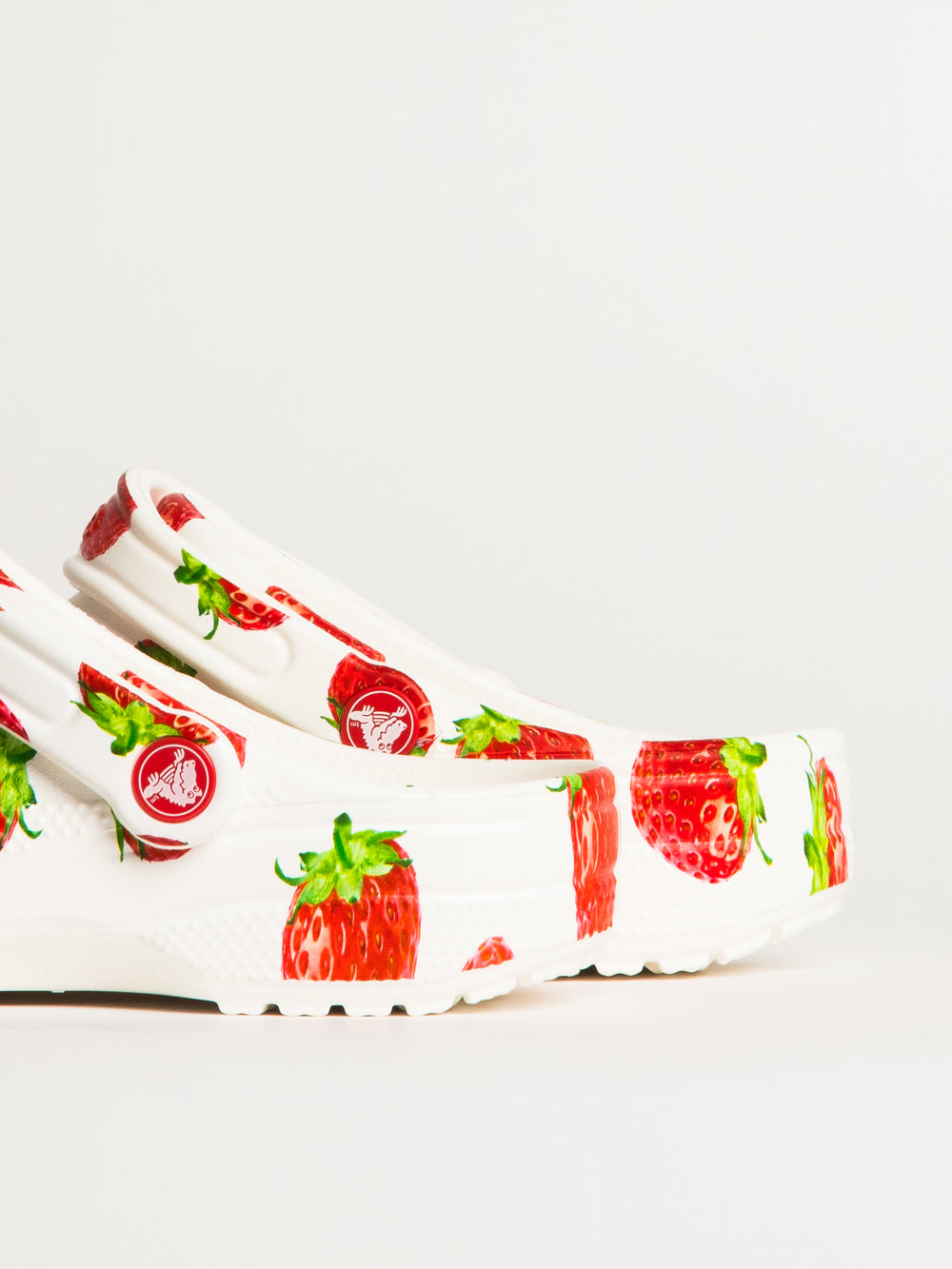 WOMENS CROCS CLASSIC FRUITS CLOG - STRAWBERRY