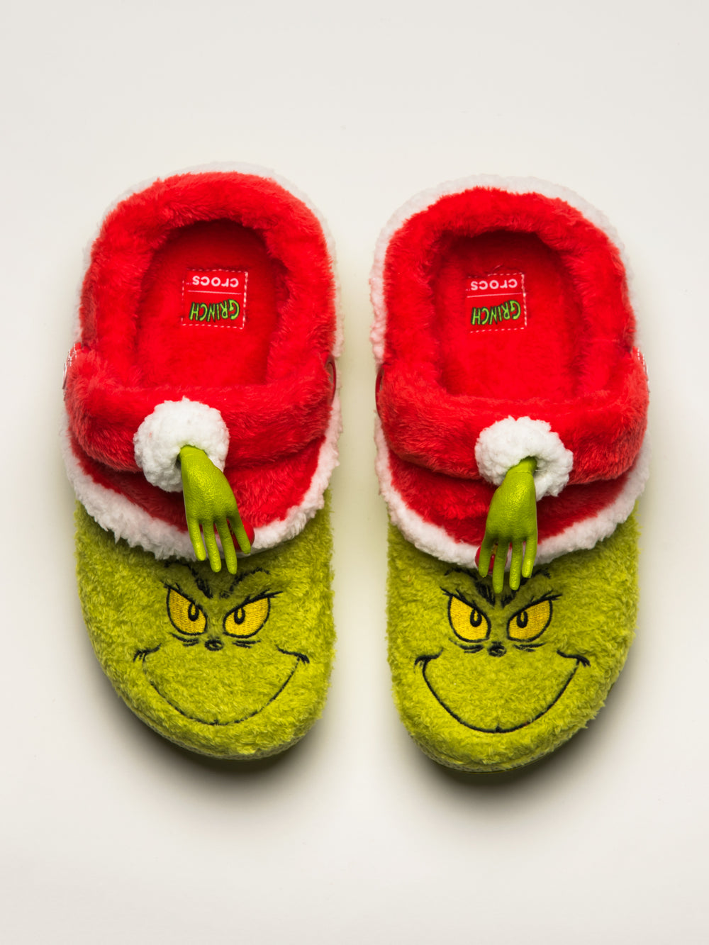 WOMENS CROCS THE GRINCH CLASSIC LINED CLOG