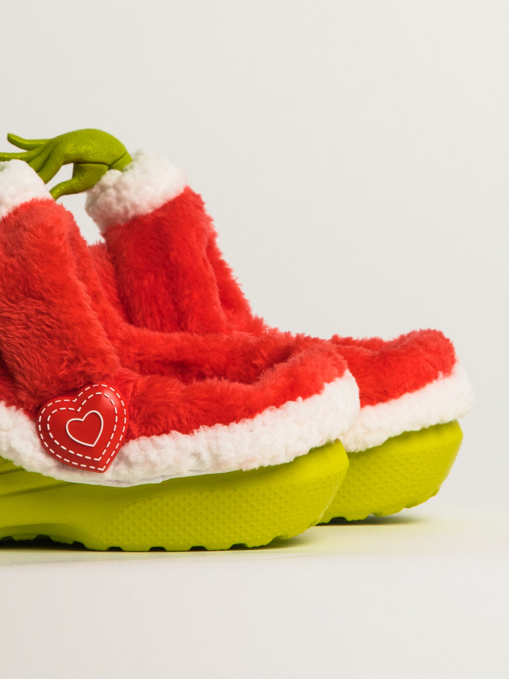 WOMENS CROCS THE GRINCH CLASSIC LINED CLOG