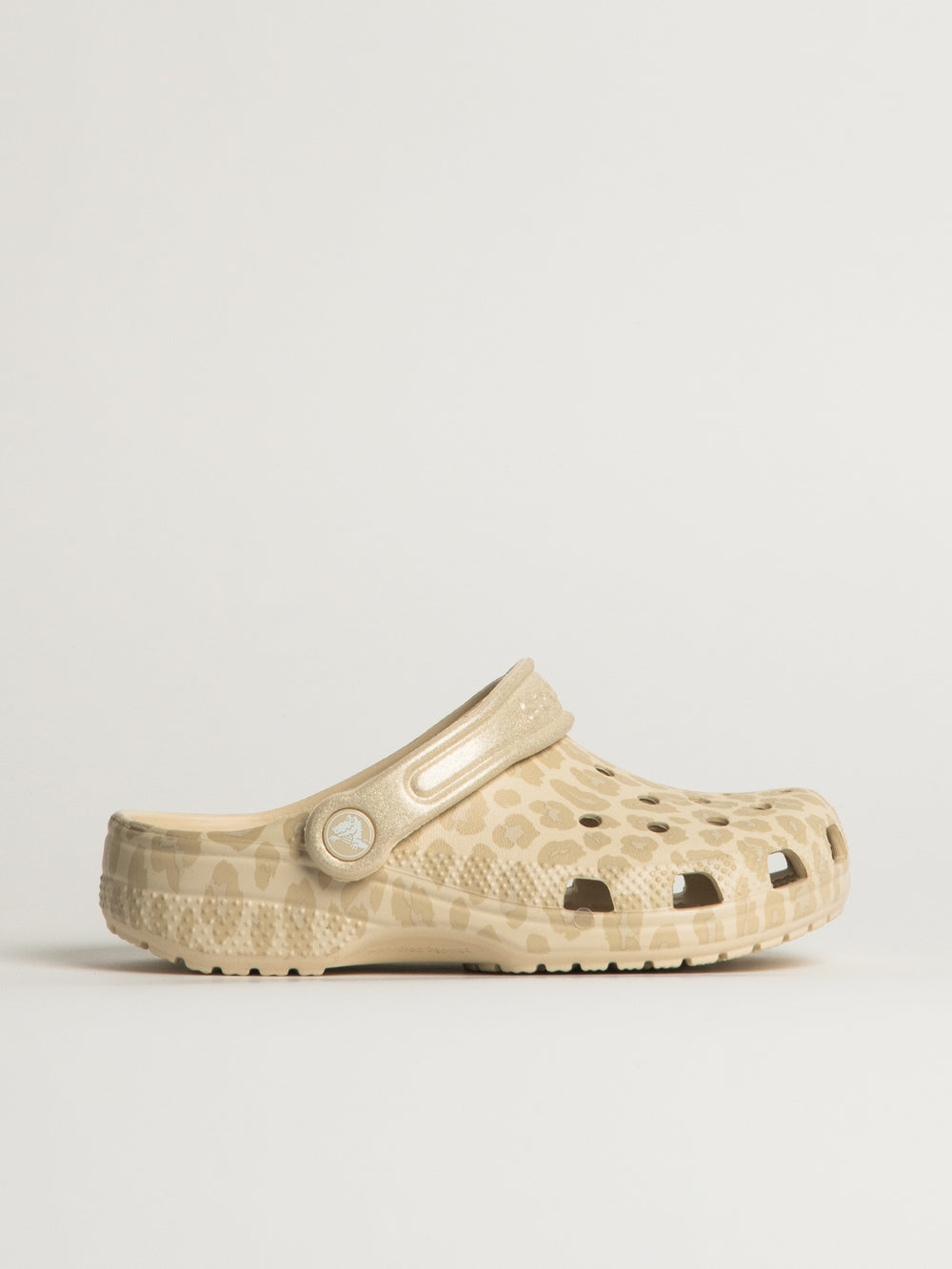 KIDS CROCS CLASSIC GRAPHIC KIDS CLOG - LEOPARD