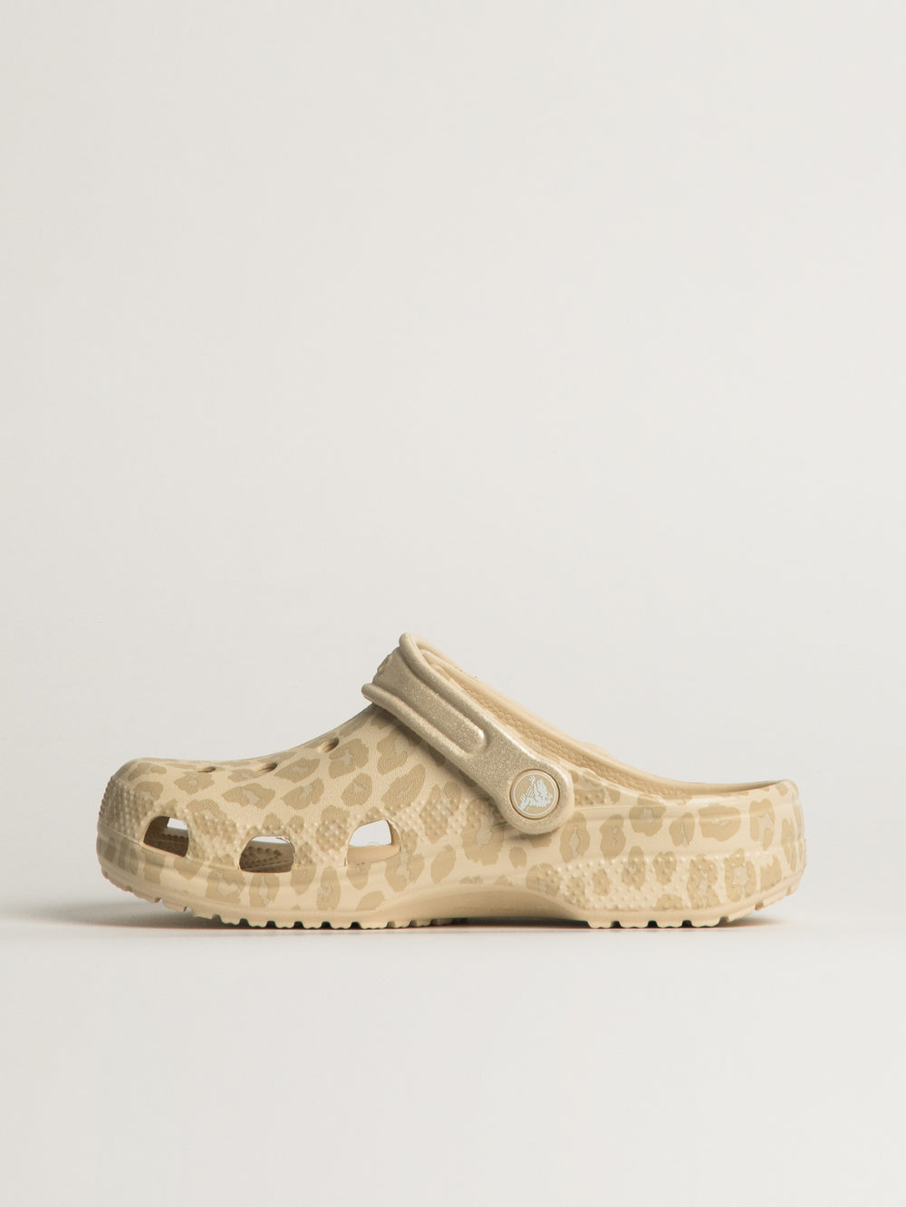 KIDS CROCS CLASSIC GRAPHIC KIDS CLOG - LEOPARD