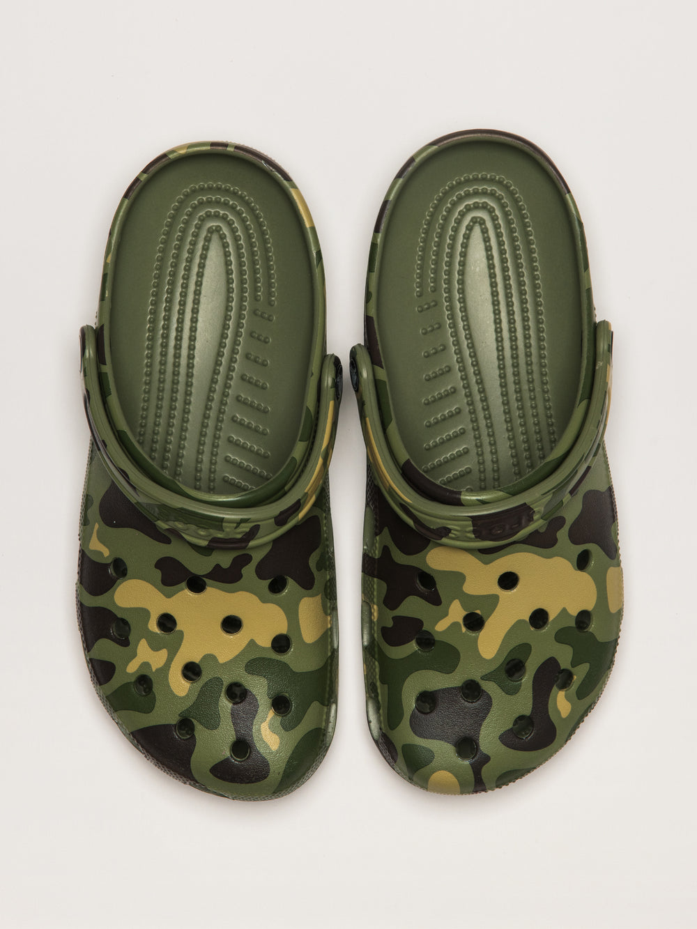 MENS CROCS DUCK CAMO CLOG - CARGO