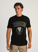 CROOKS & CASTLES CROOKS & CASTLES COLLEGIATE GROUP EMBROIDERED T-SHIRT - Boathouse