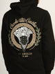 CROOKS & CASTLES LA PULLOVER HOODIE - BLACK