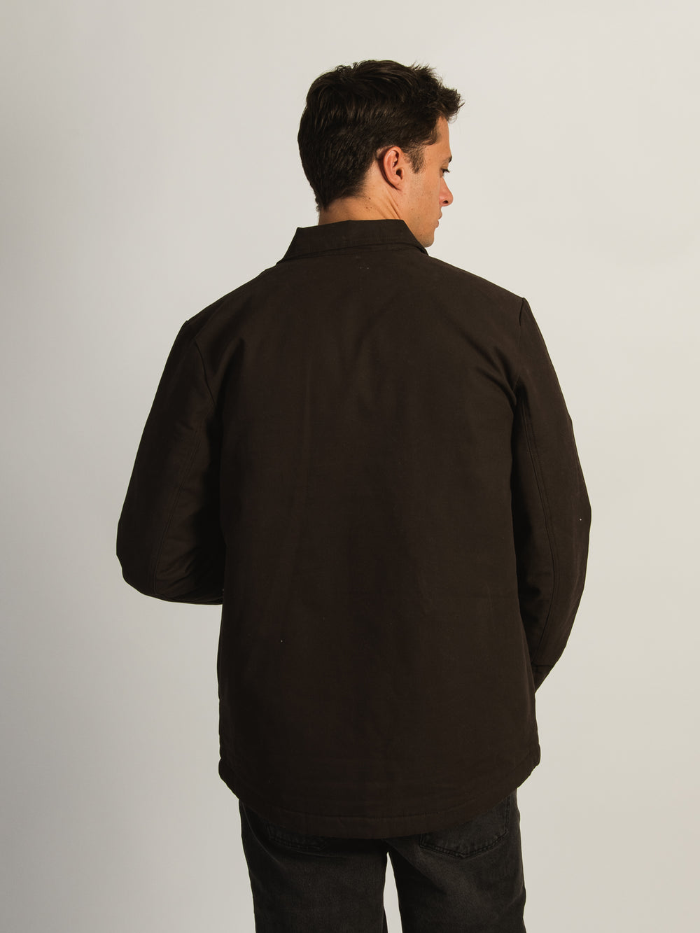 DICKIES SKATE HEAVYWEIGHT LINED DUCK SNAP JACKET - CLEARANCE