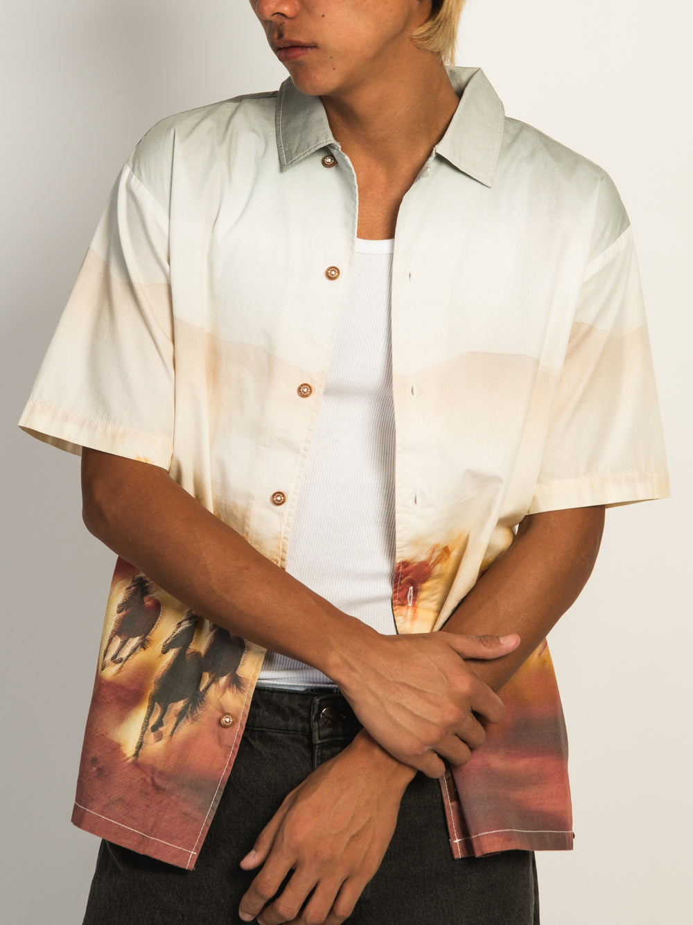DICKIES DICKIES RUNNING WILD SHORT SLEEVE WOVEN SHIRT - CLEARANCE - Boathouse
