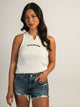 DICKIES DICKIES V-NECK TANK TOP - EGRET - Boathouse