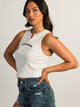 DICKIES DICKIES V-NECK TANK TOP - EGRET - Boathouse