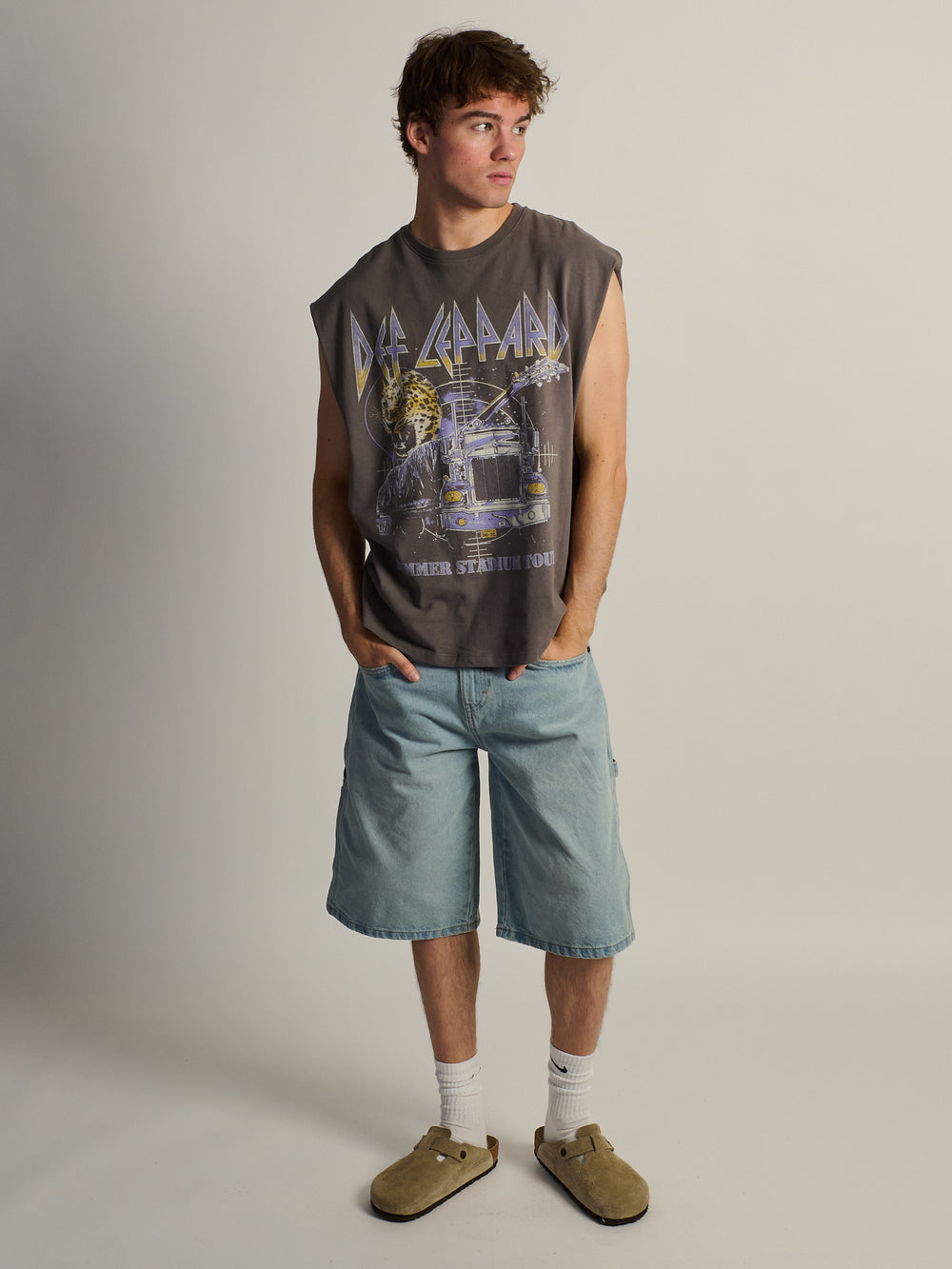 SHORT DICKIES WORN-IN CARPENTER DENIM