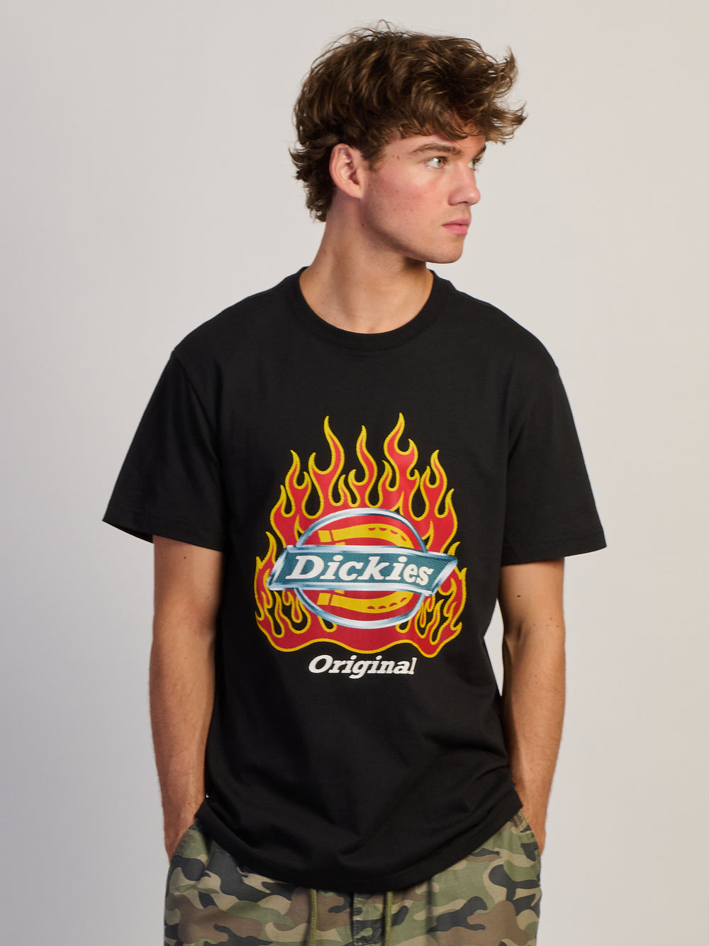 DICKIES FLAME LOGO T-SHIRT