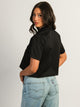DICKIES DICKIES CROP WORKSHIRT - BLACK - Boathouse