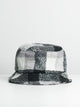 DLG DLG BUCKET HAT - BLACK/WHITE PLAID SHERPA - CLEARANCE - Boathouse