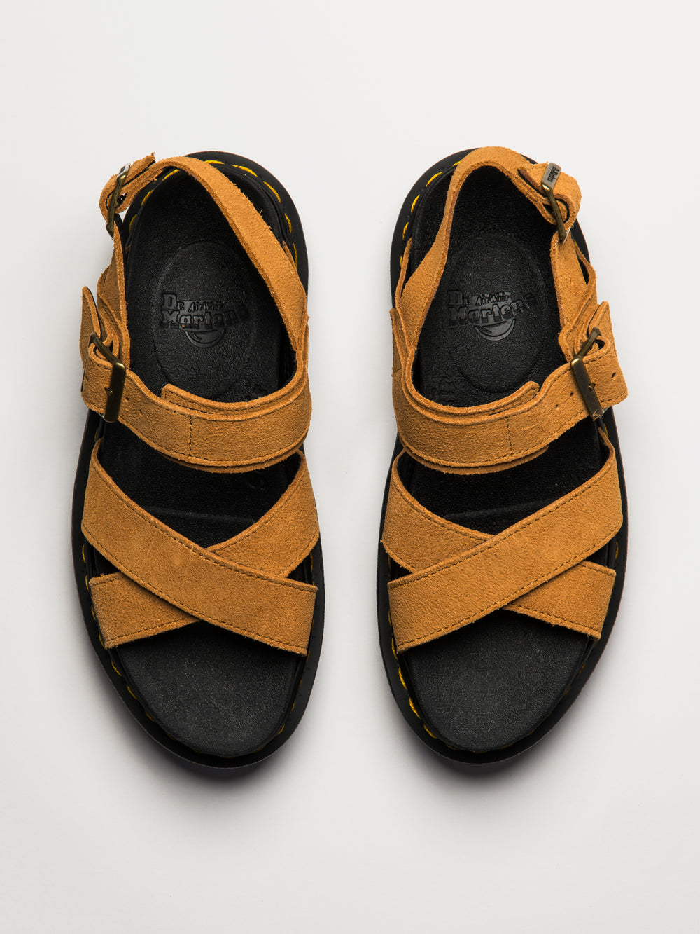 WOMENS DR MARTENS VOSS II EH SUEDE SANDAL