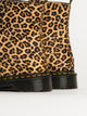 WOMENS DR MARTENS 1460 MINI LEOPARD SPOT BOOT