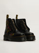 DR MARTENS SINCLAIR BOTTE WANAMA FLEURIE D'AUTOMNE - NOIR