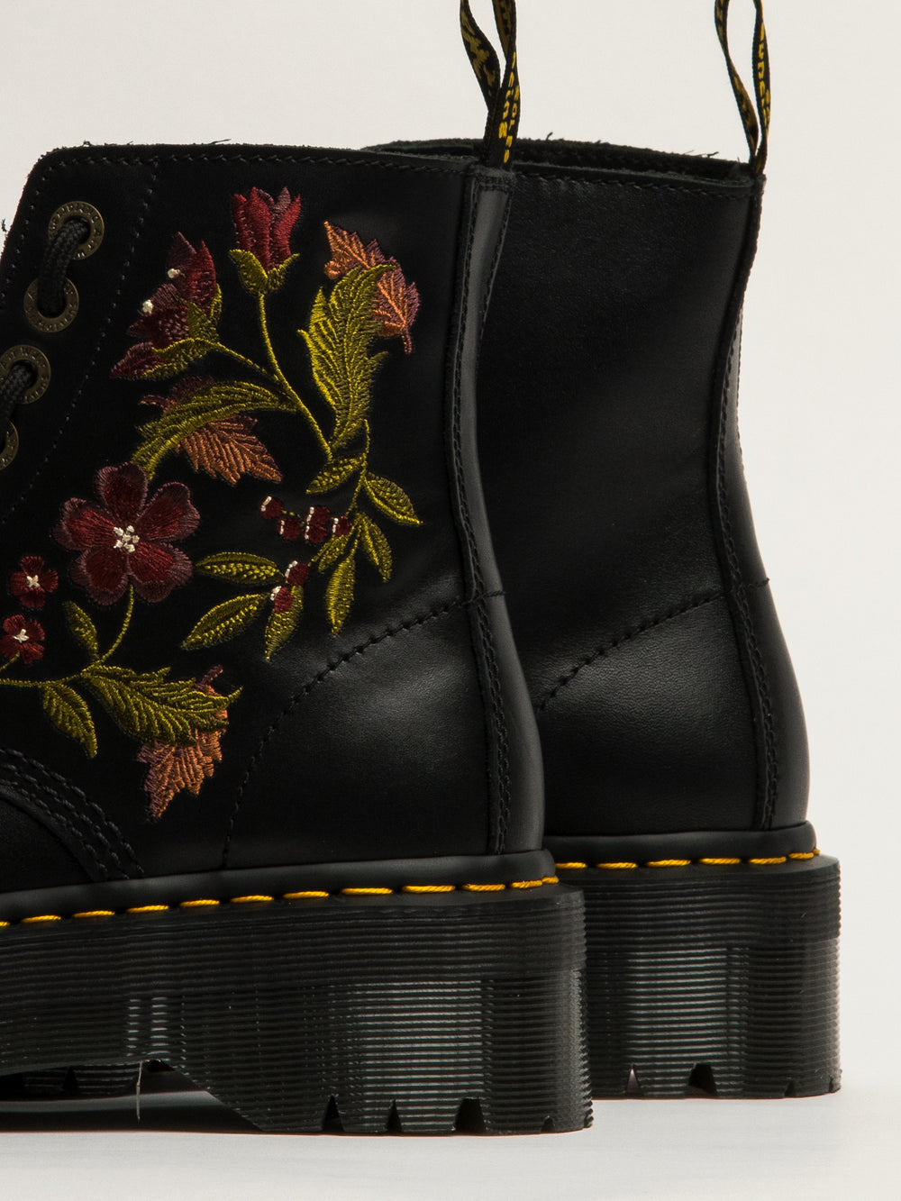 DR MARTENS SINCLAIR BOTTE WANAMA FLEURIE D'AUTOMNE - NOIR