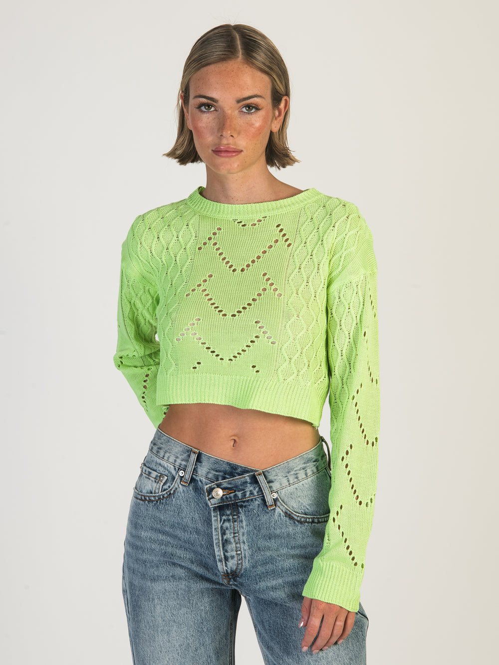 COMBINAISON CROCHET KNIT BOXY