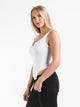 DYNAMIC DYNAMIC SPLIT HEM BODYSUIT - CLEARANCE - Boathouse