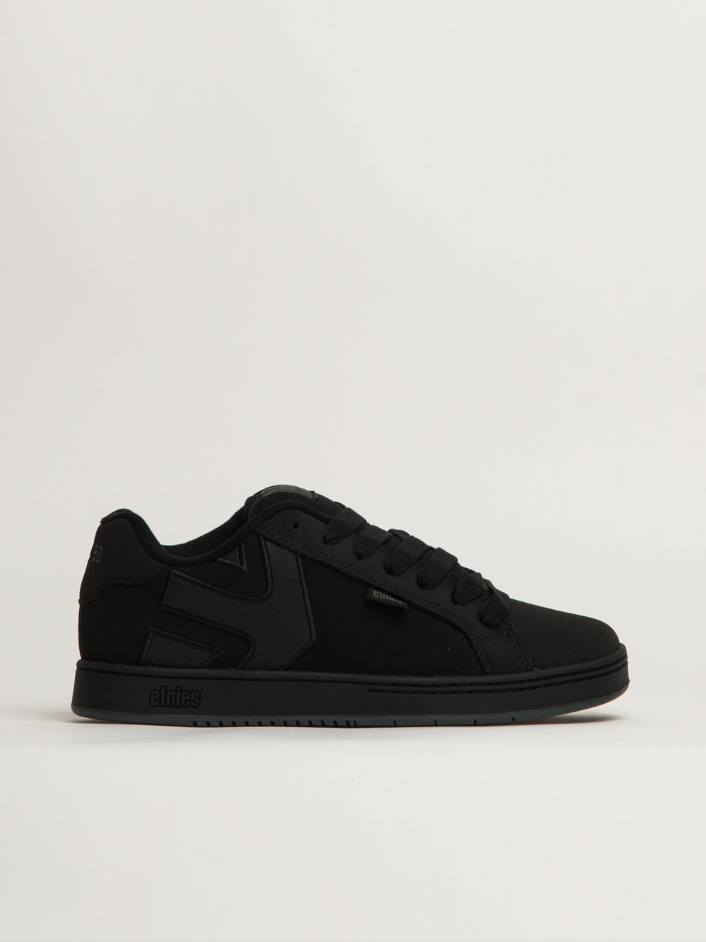 ETNIES MENS ETNIES FADER SNEAKER - BLACK RAW - Boathouse