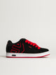 ETNIES MENS ETNIES FADER SNEAKER - BLACK/RED - Boathouse
