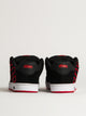 ETNIES MENS ETNIES FADER SNEAKER - BLACK/RED - Boathouse