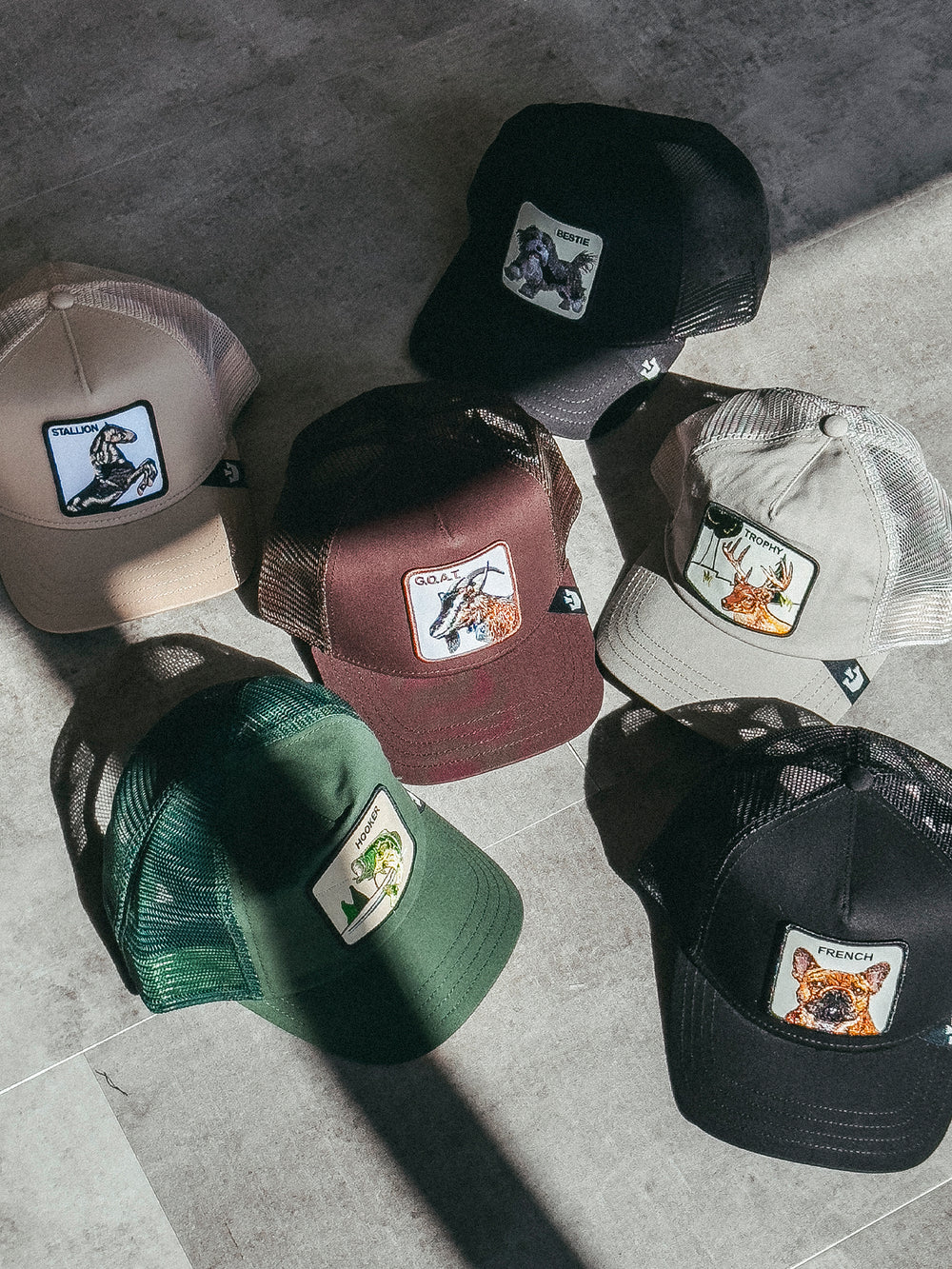 CASQUETTE CAMIONNEUR GOORIN BROS THE TROPHY