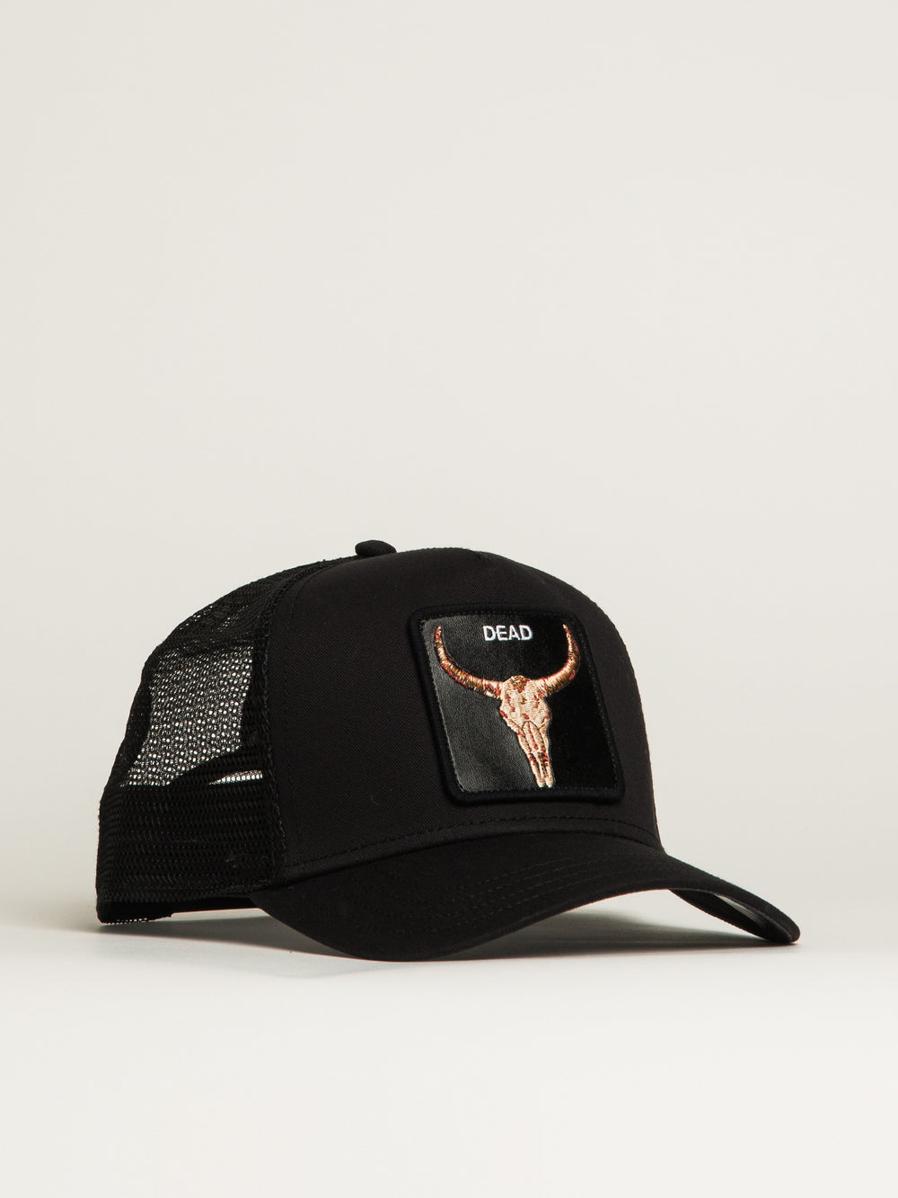 GOORIN BROS DEAD TRUCKER HAT - BLACK