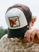 GOORIN BROS GOORIN BROS OVER THE LINE LONGHORN TRUCKER HAT - BROWN - Boathouse