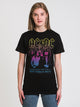 GOODIE TWO SLEEVE GOODIE TWO SLEEVE AC/DC ON FIRE T-SHIRT - CLEARANCE - Boathouse