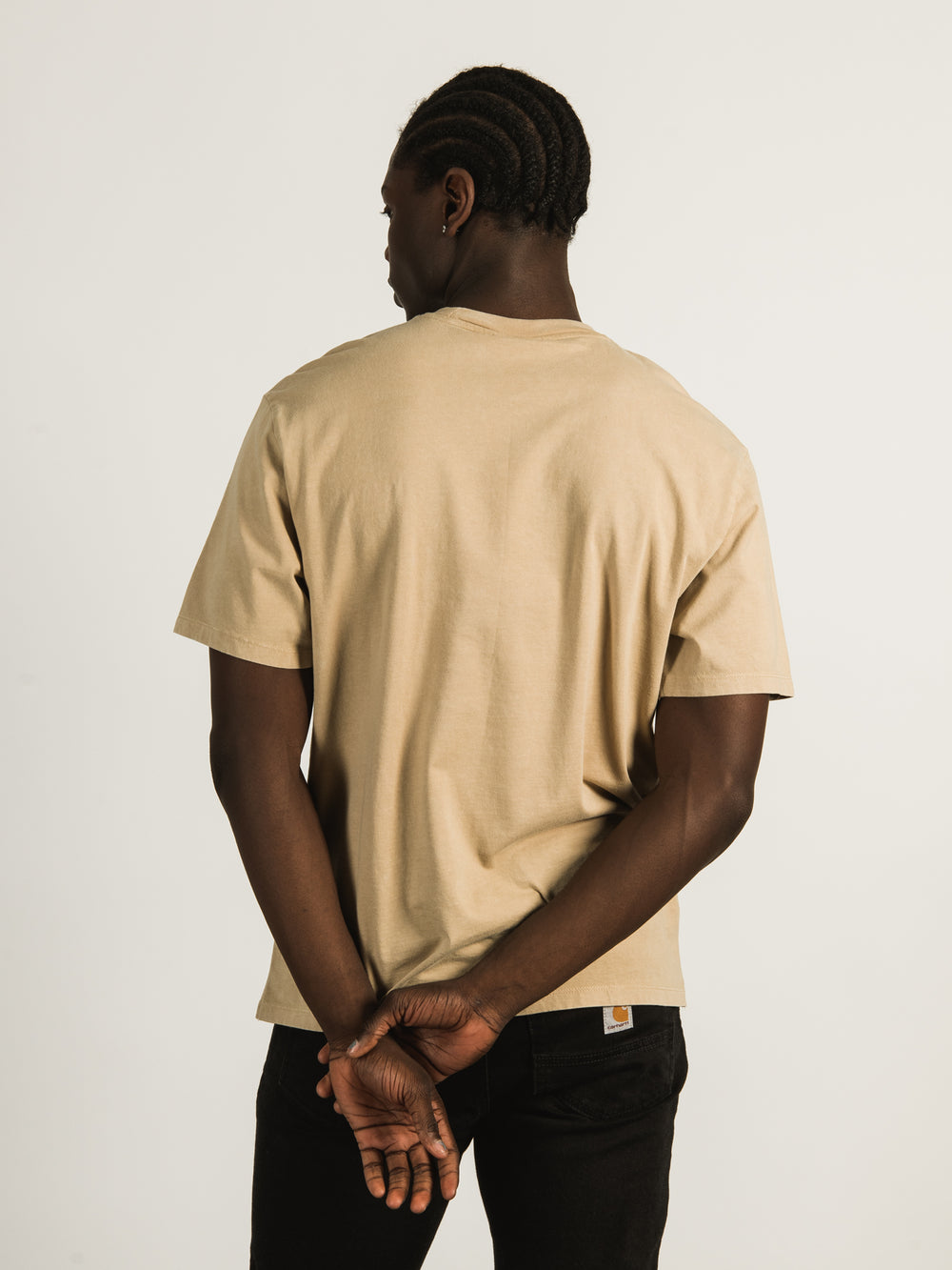GUESS GO WASHED GRID LOGO T-SHIRT - CLEARANCE