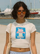 HARLOW HARLOW RIBBED BABY PHOTO T-SHIRT - CLEARANCE - Boathouse